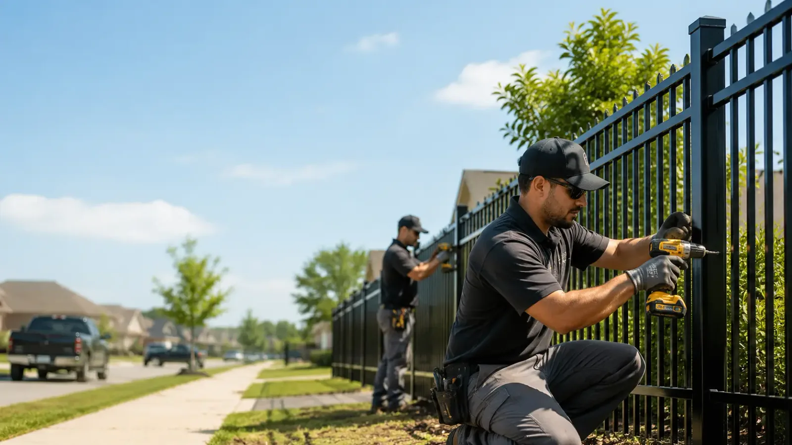Metal Fence Installation in Slippery Rock, PA